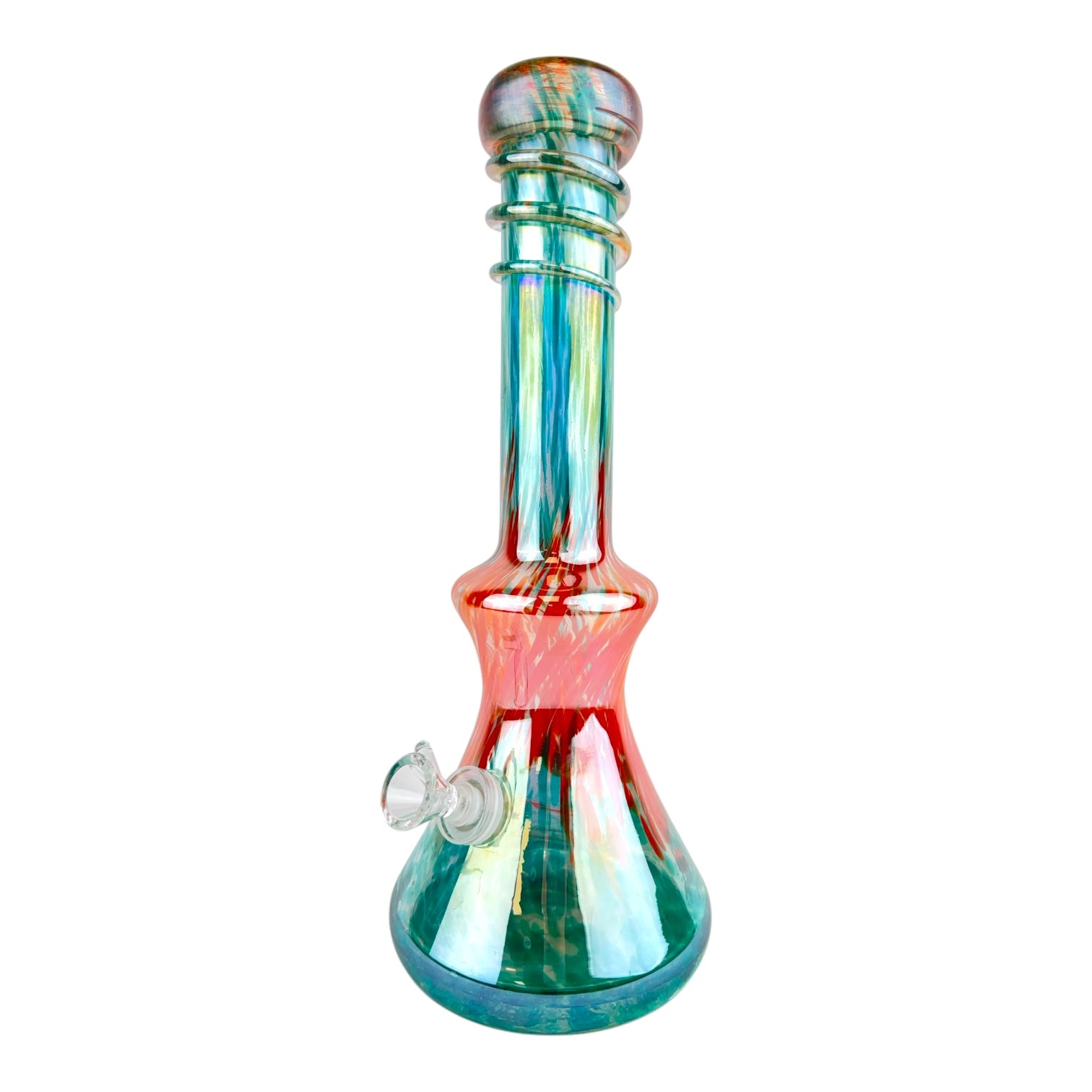 13.5" Hourglass Soft Glass Water Pipe