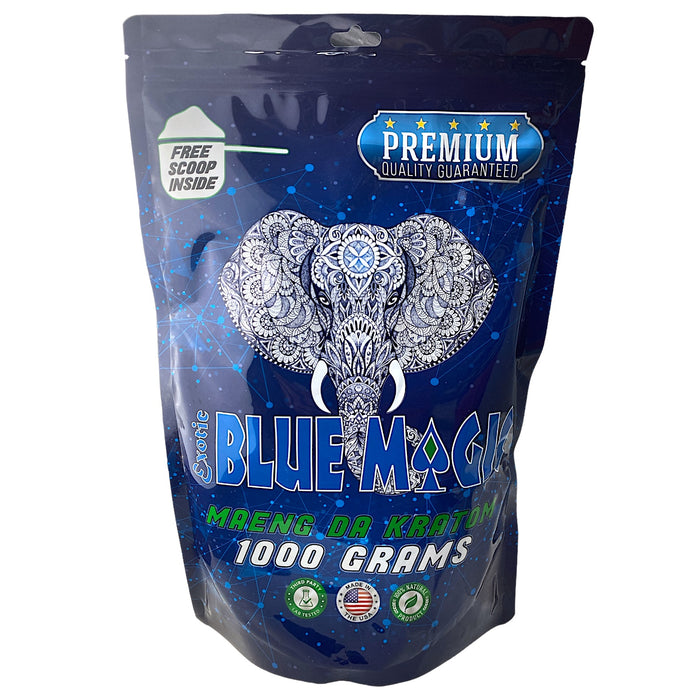 Exotic Blue Magic Kratom Powder (1 Kg / 1000 Grams)