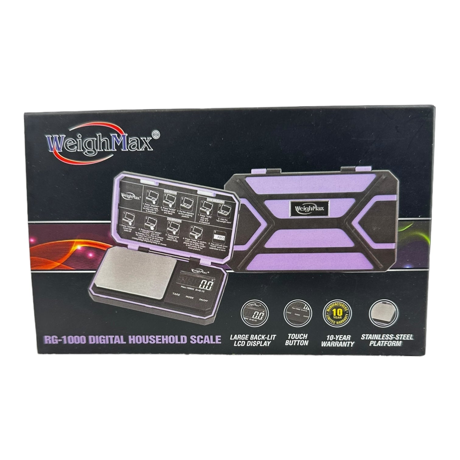 WeighMax RG-1000 1000g Digital Household Scale