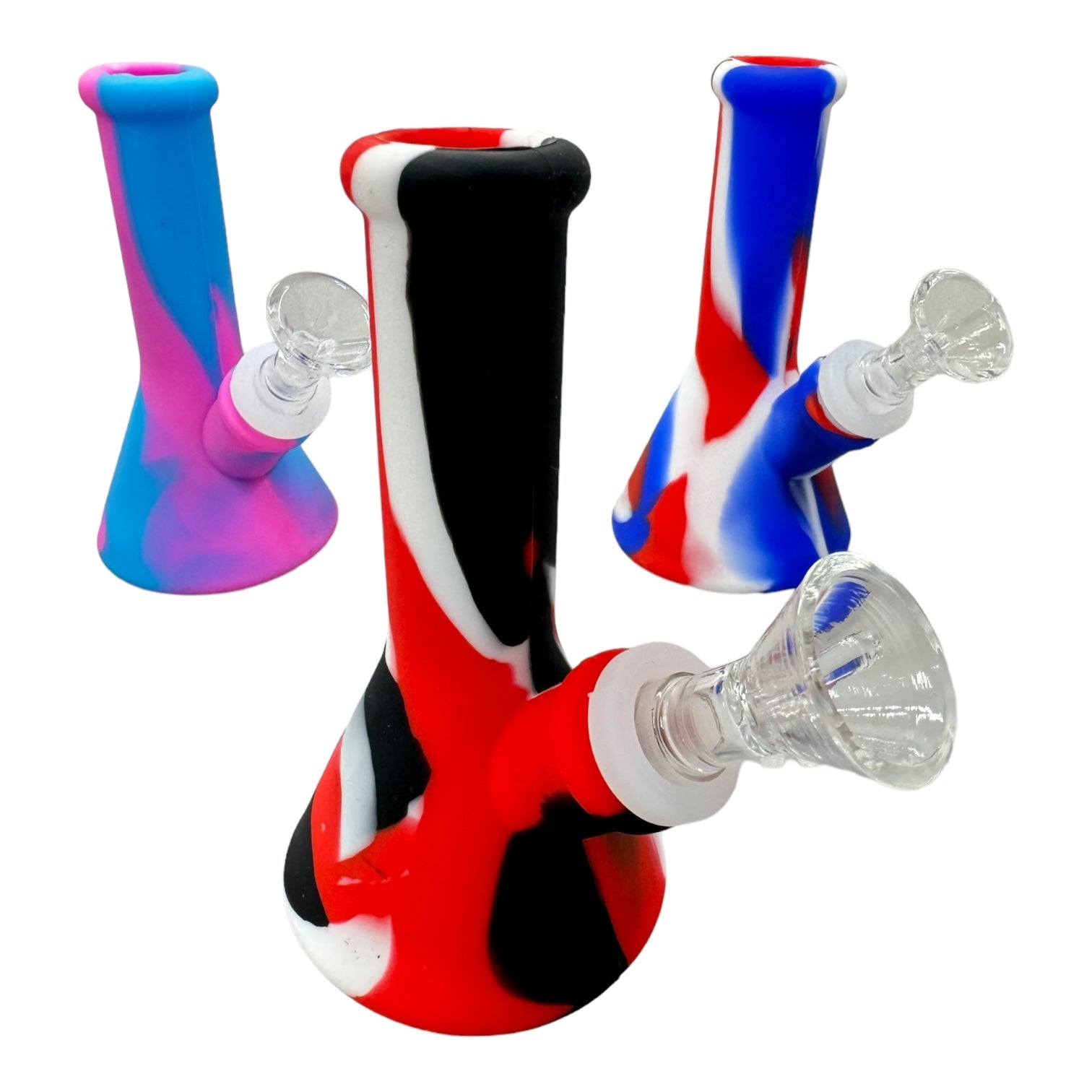 5" Silicone Mini Beaker Water Pipe "SWP - 83"