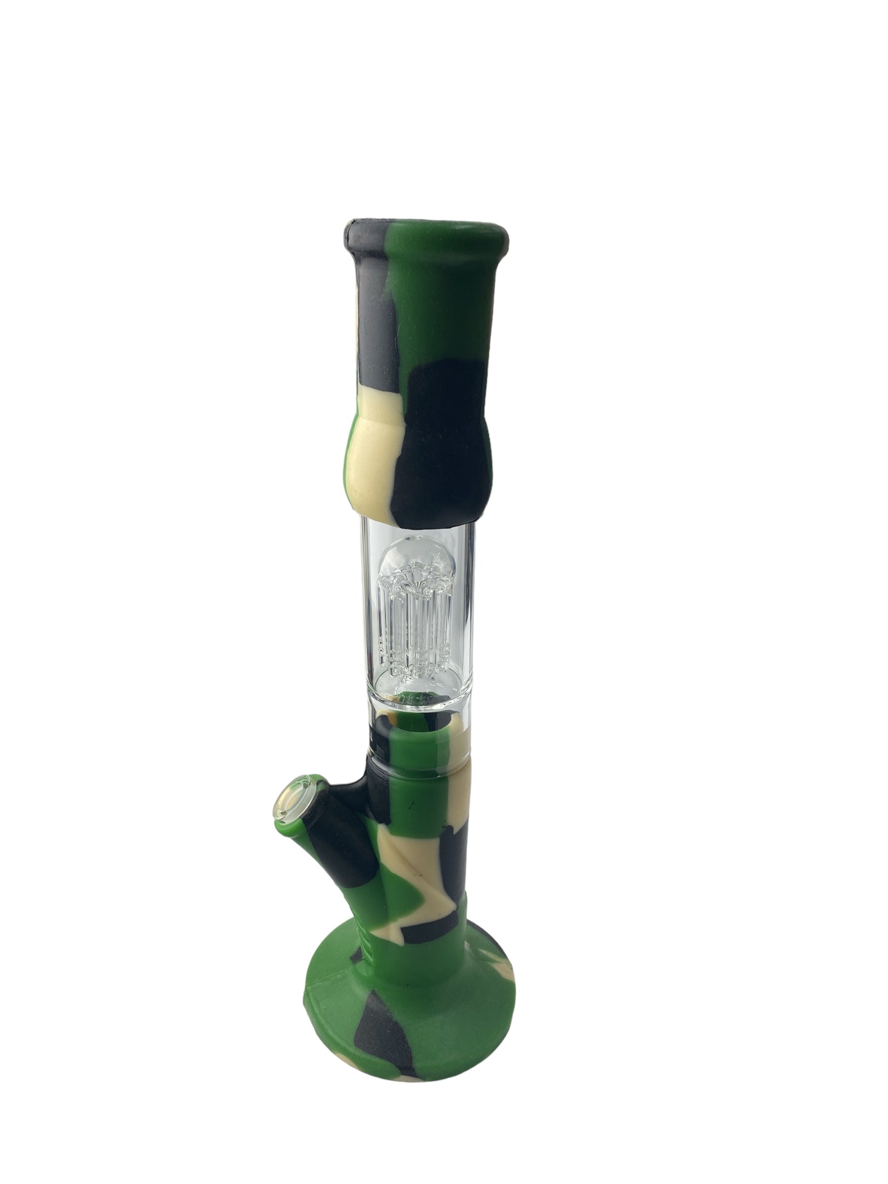 15" Tree Perc Silicone Water Pipe