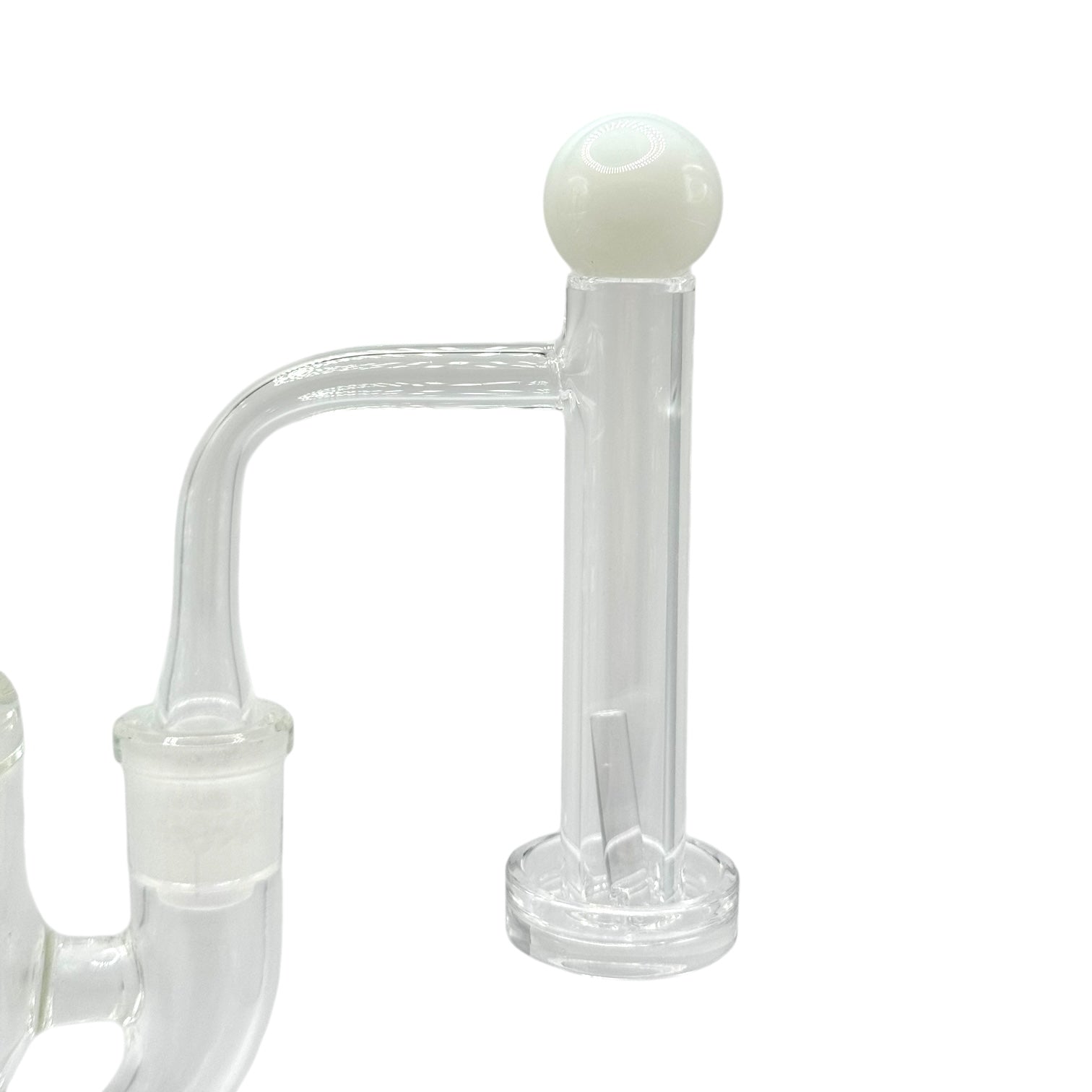 Lollipop QSeries 9 | 14mm Male 90° | Fully Welded Quartz Terp Slurper Banger Set - QZ 109