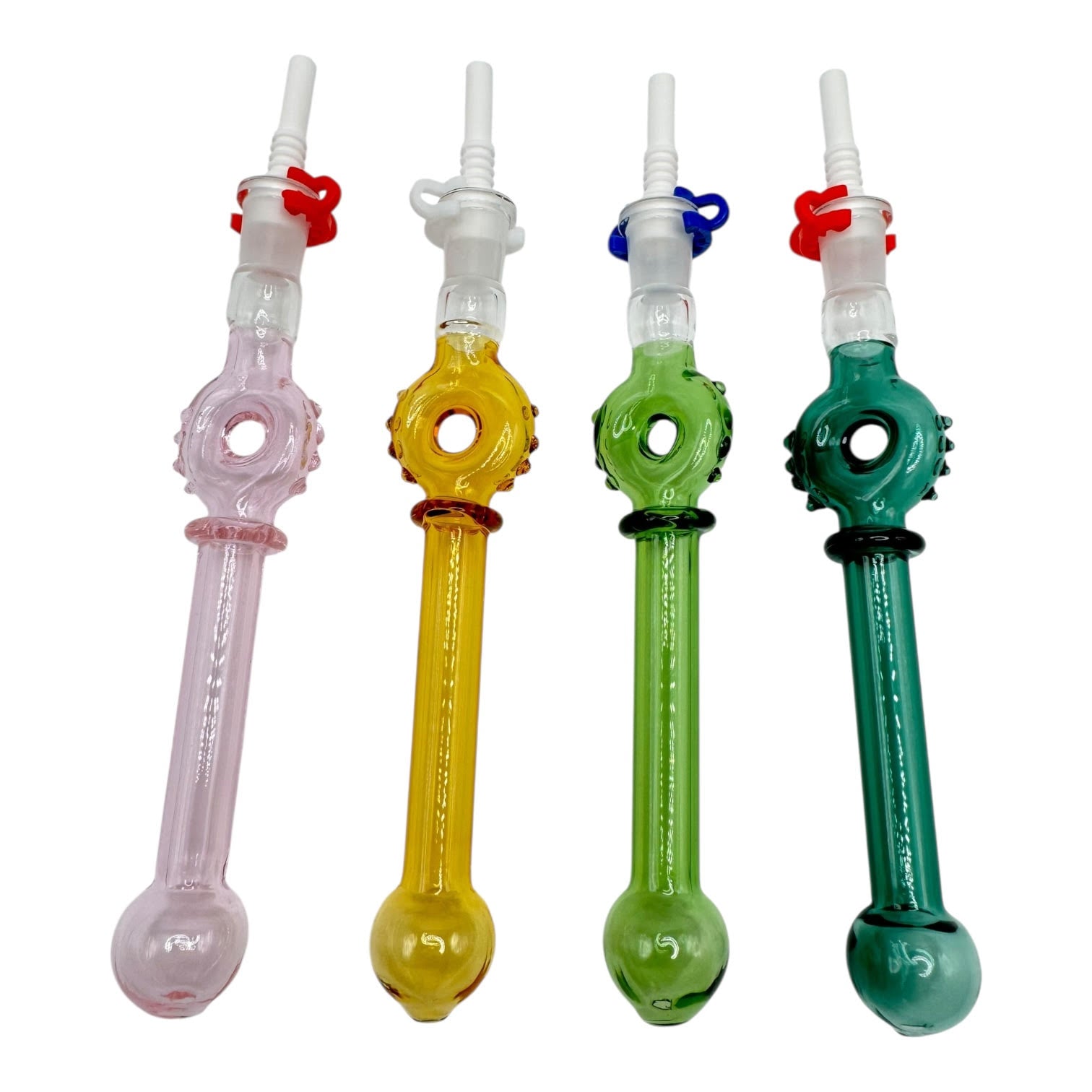 Donut Spikes Glass Nectar Collector
