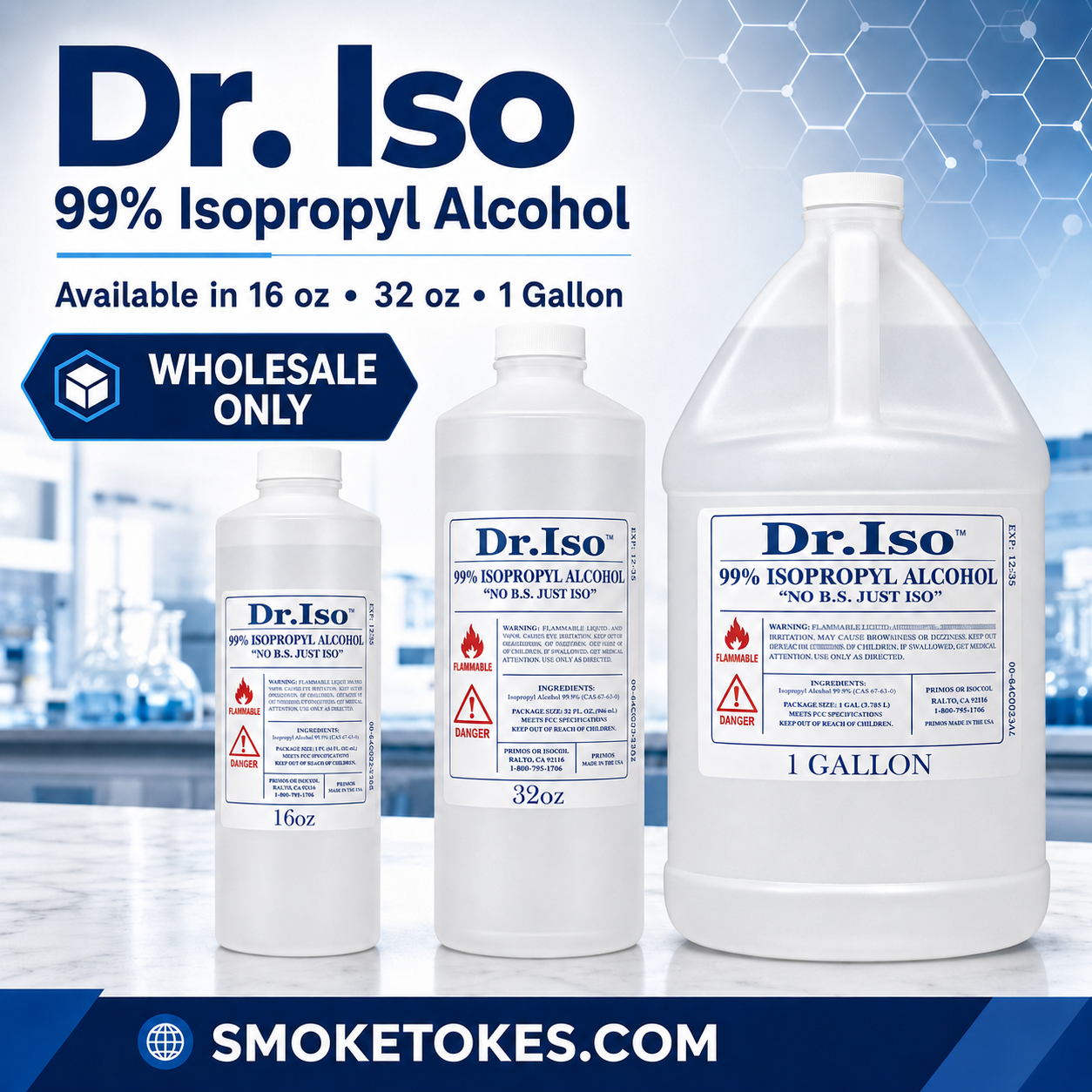 Dr. Iso 99% Isopropyl Alcohol