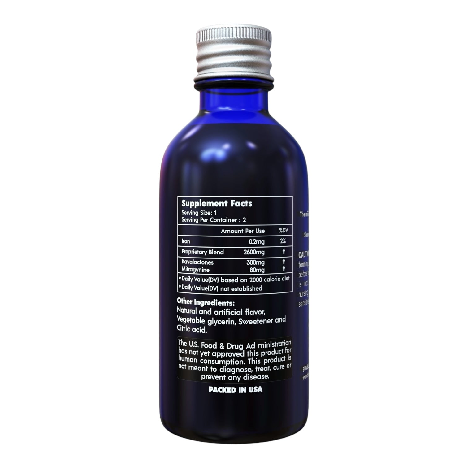 BB Nectar Kratom + Kava 2oz Liquid Shot - 12pc Display