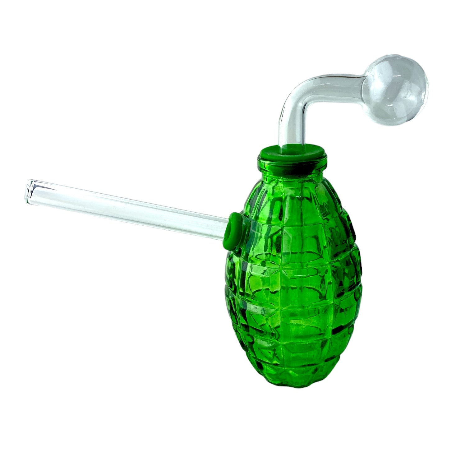 6" Grenade Oil Burner Bubbler Water Pipe