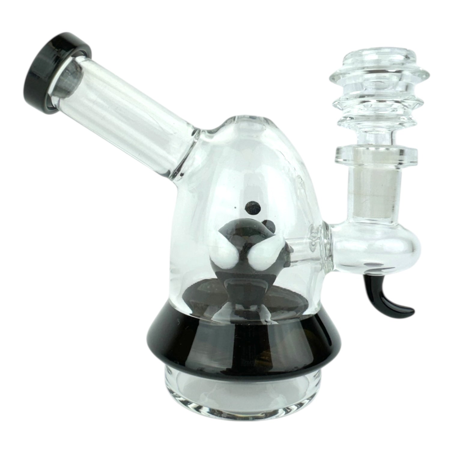 4” Alien Ship Glass Water Pipe (Assorted Colors)