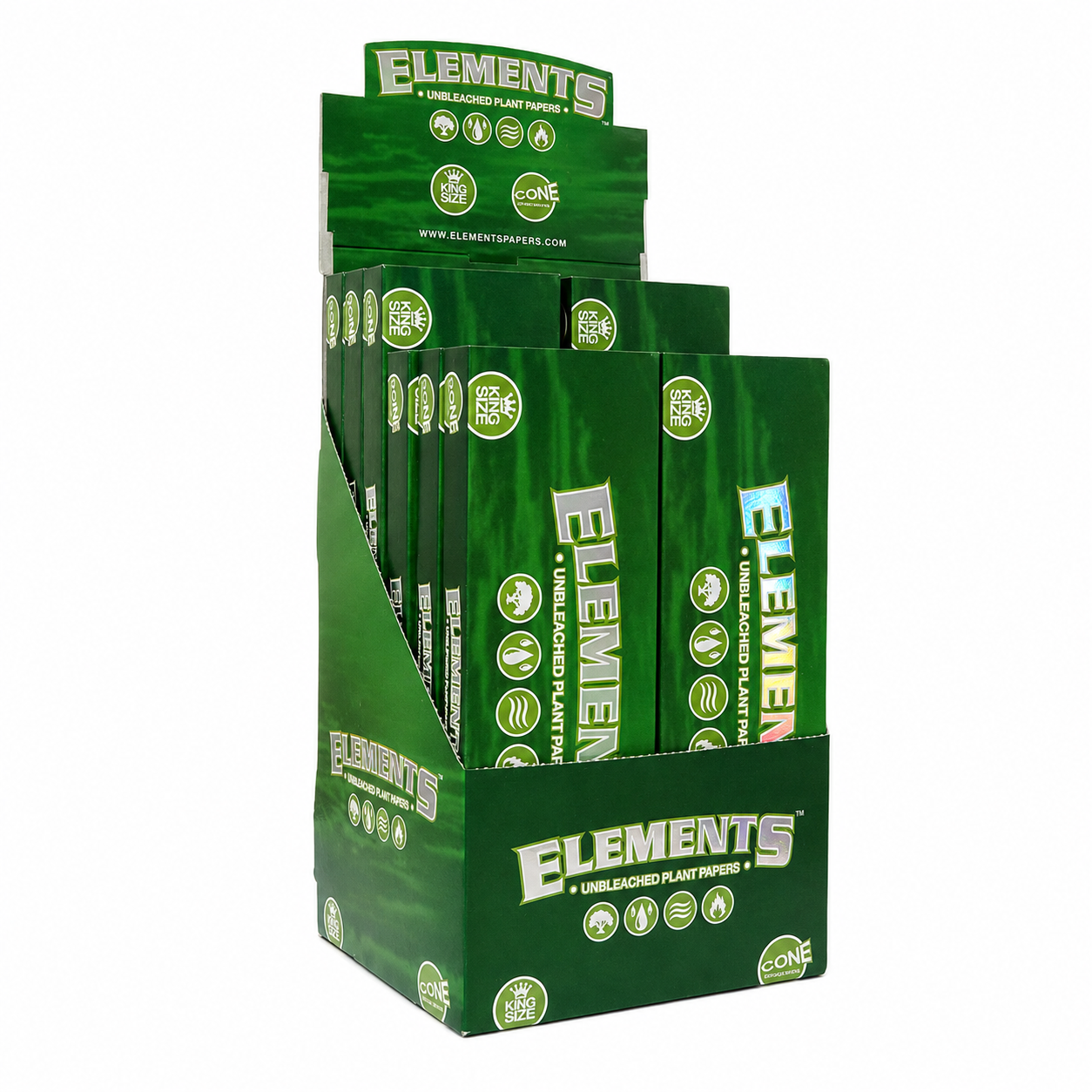 Elements Green KS Cones 20ct