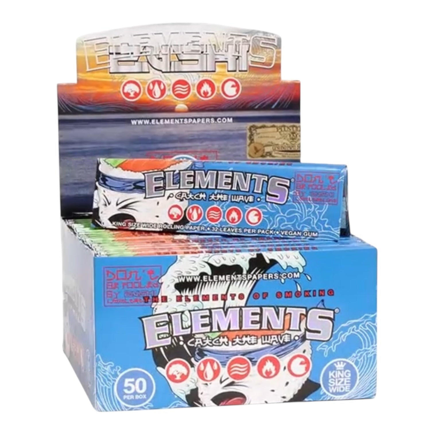 Elements Zushi King Size Wide Rolling Papers