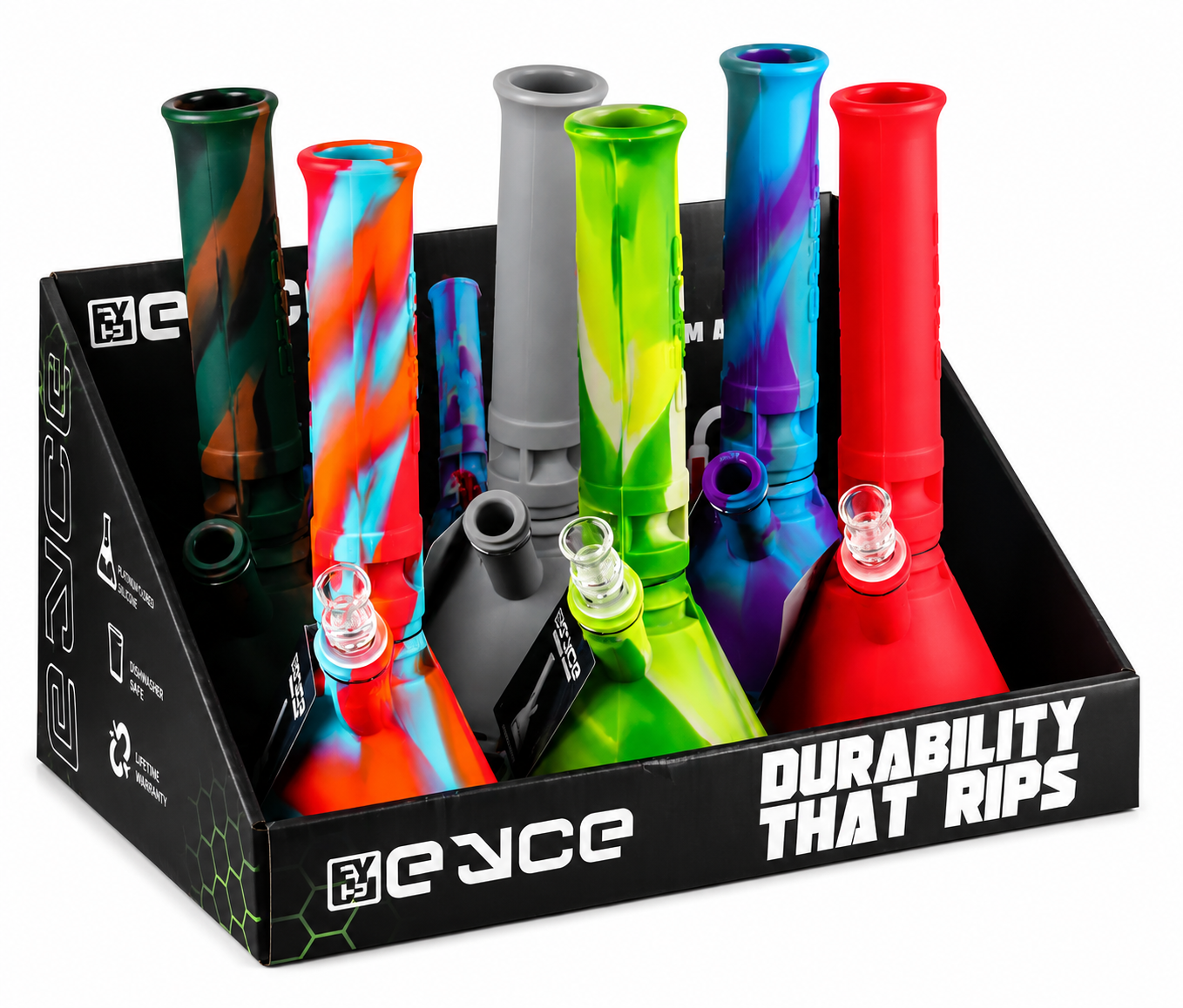 Eyce 12" Beaker - 6/Cs