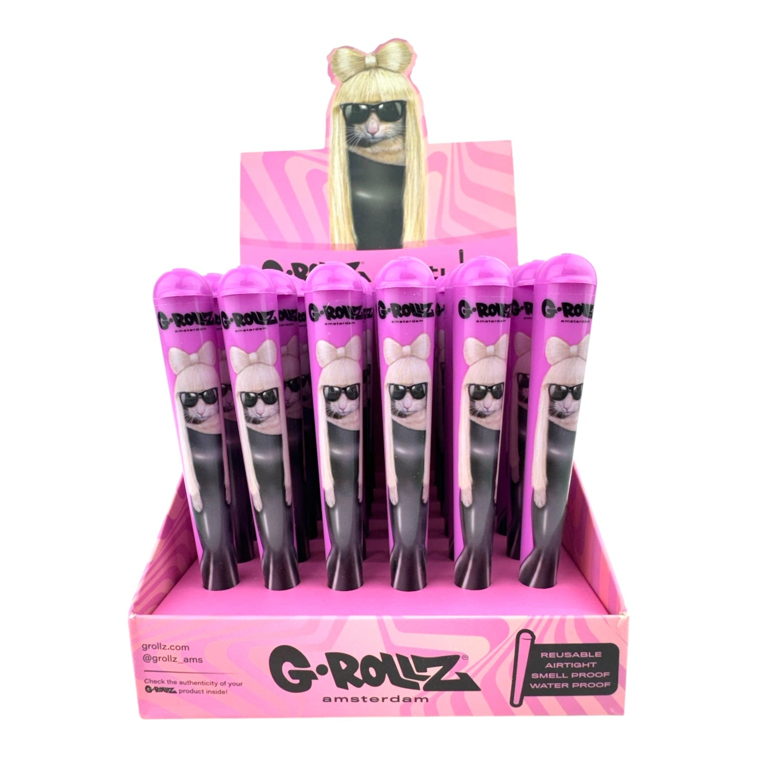 G-Rollz G-Tubes Plastic Cone Holders (36ct Display)