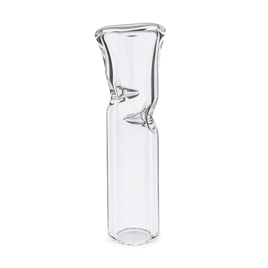 Flat Mouthpiece Glass Tip 10mm x 30mm