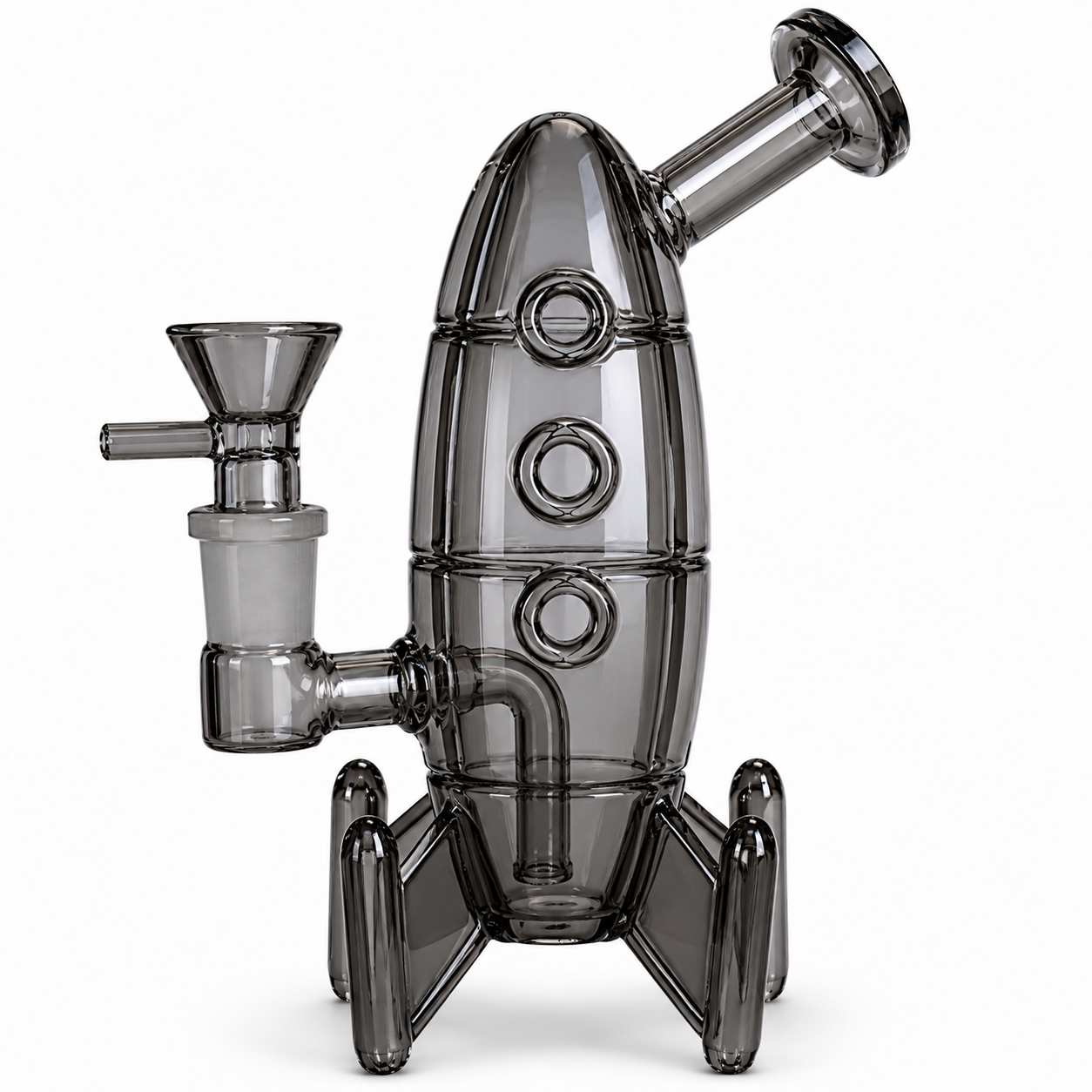 7" GG SpaceShip Water Pipe I Asst Colors