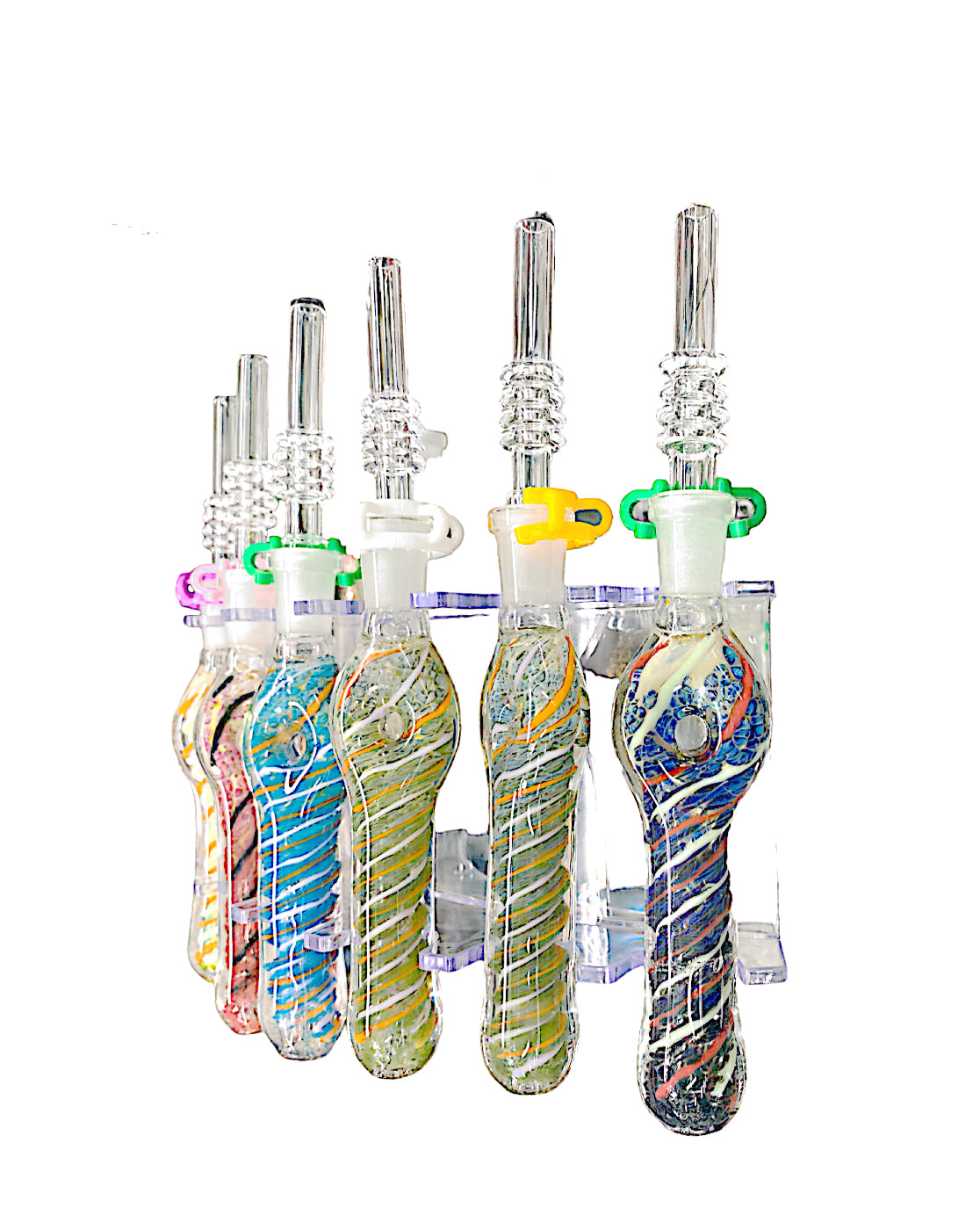 7" Glass Wigwag Nectar Collector