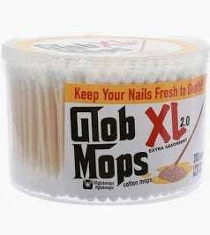 Glob Mops XL Cotton Swabs 6-Pack Bundle (1800 Total Mops)