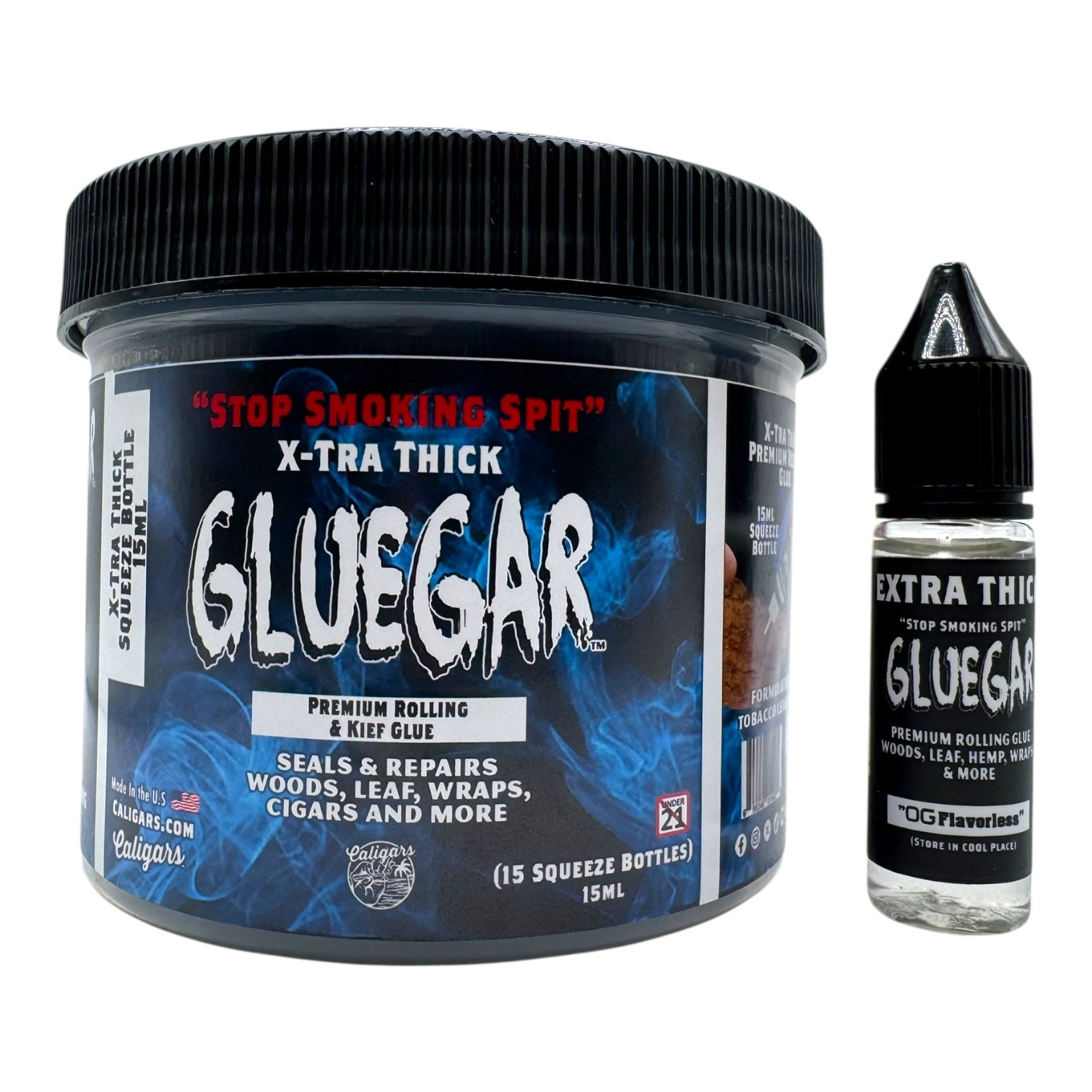 GlueGar X-tra Thick 15ml Squeeze Bottle (15 Bottles)