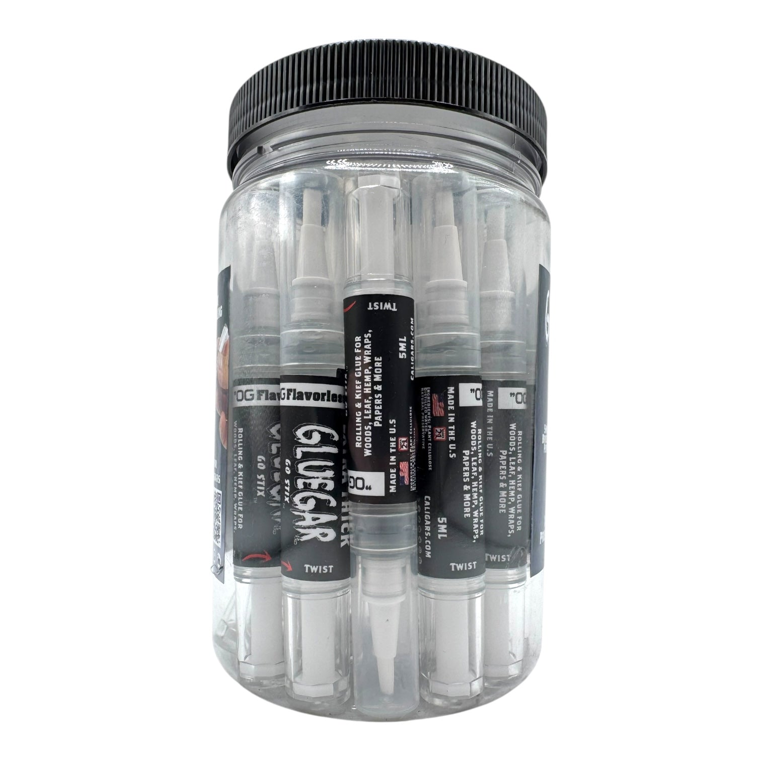 GlueGar X-tra Thick Brush Pen 5ml "Flavorless" (20pc Jar)