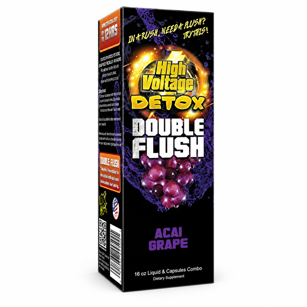 High Voltage Double Flush Detox Drink 16oz