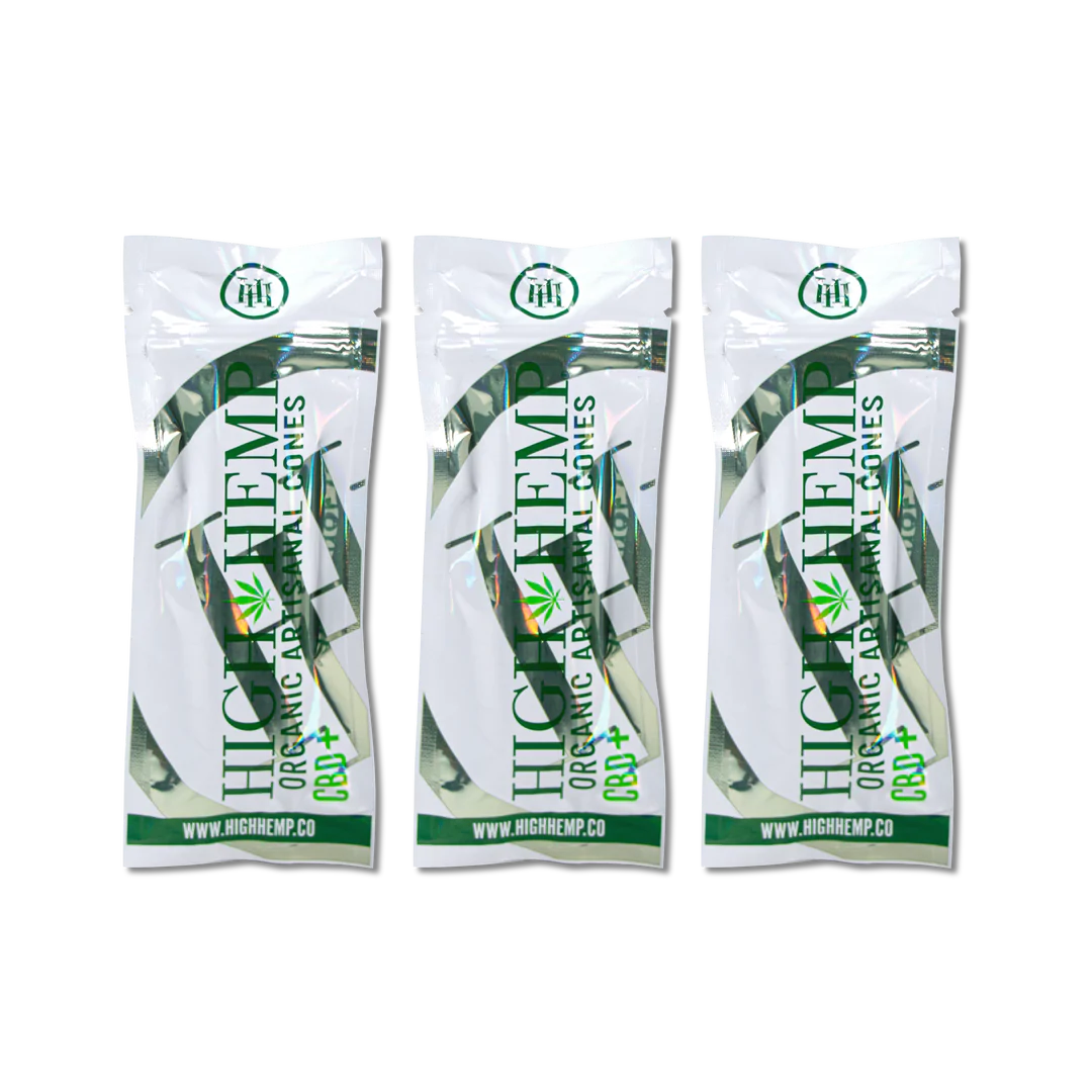 High Hemp Artisanal Wrap Cones - 15 Count
