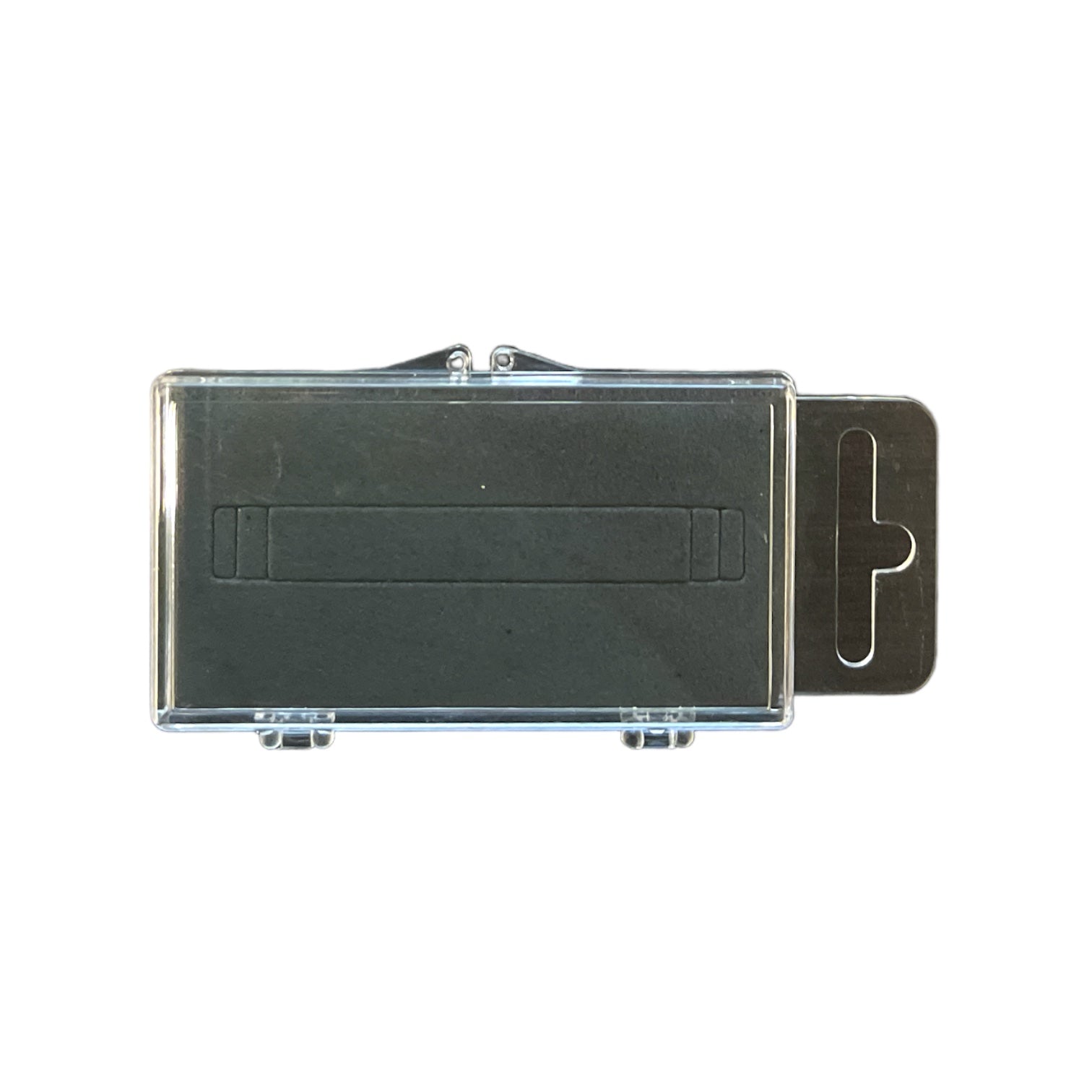 Clear Plastic Vape Cartridge Case W/ Hanger