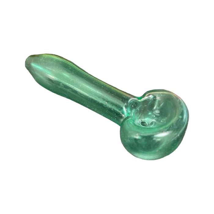 3" Translucent Peanut Glass Hand Pipe (Assorted Colors)