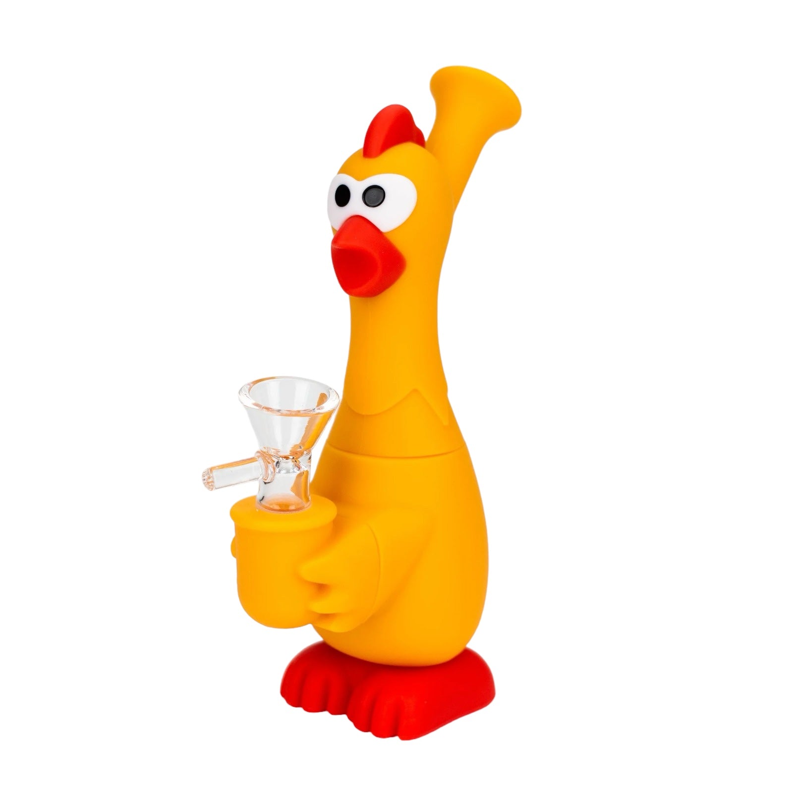 6" Screaming Chicken Water Pipe - Assorted Colors "SWP-87"