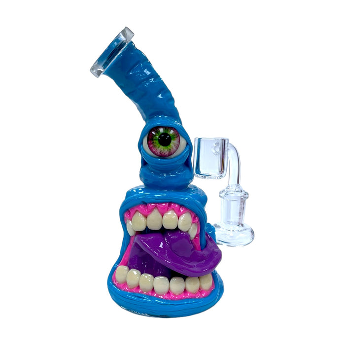 7" 3D Monster Glass Beaker Water Pipe "WPH 28"