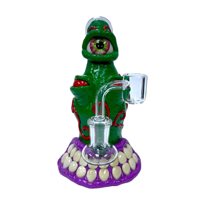 7" 3D Monster Glass Beaker Water Pipe "WPH-27"