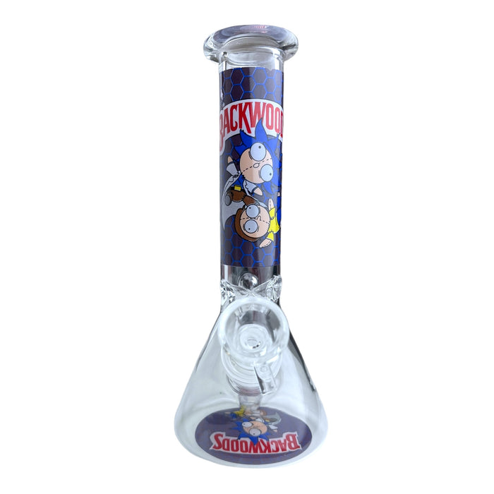 8" BW RM Mini Beaker Glass Water Pipe
