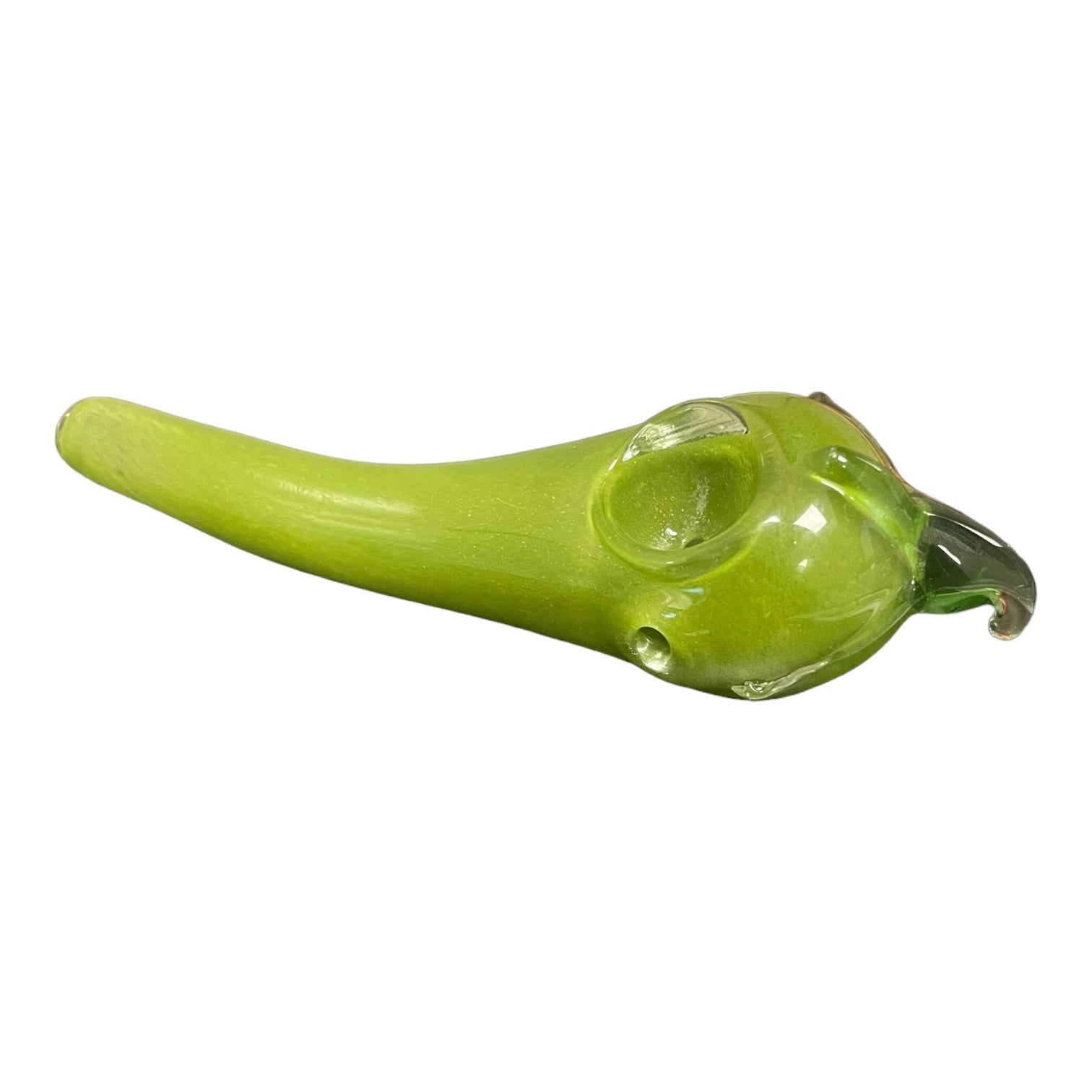6" Chili Pepper Glass Hand Pipe (Assorted Colors)