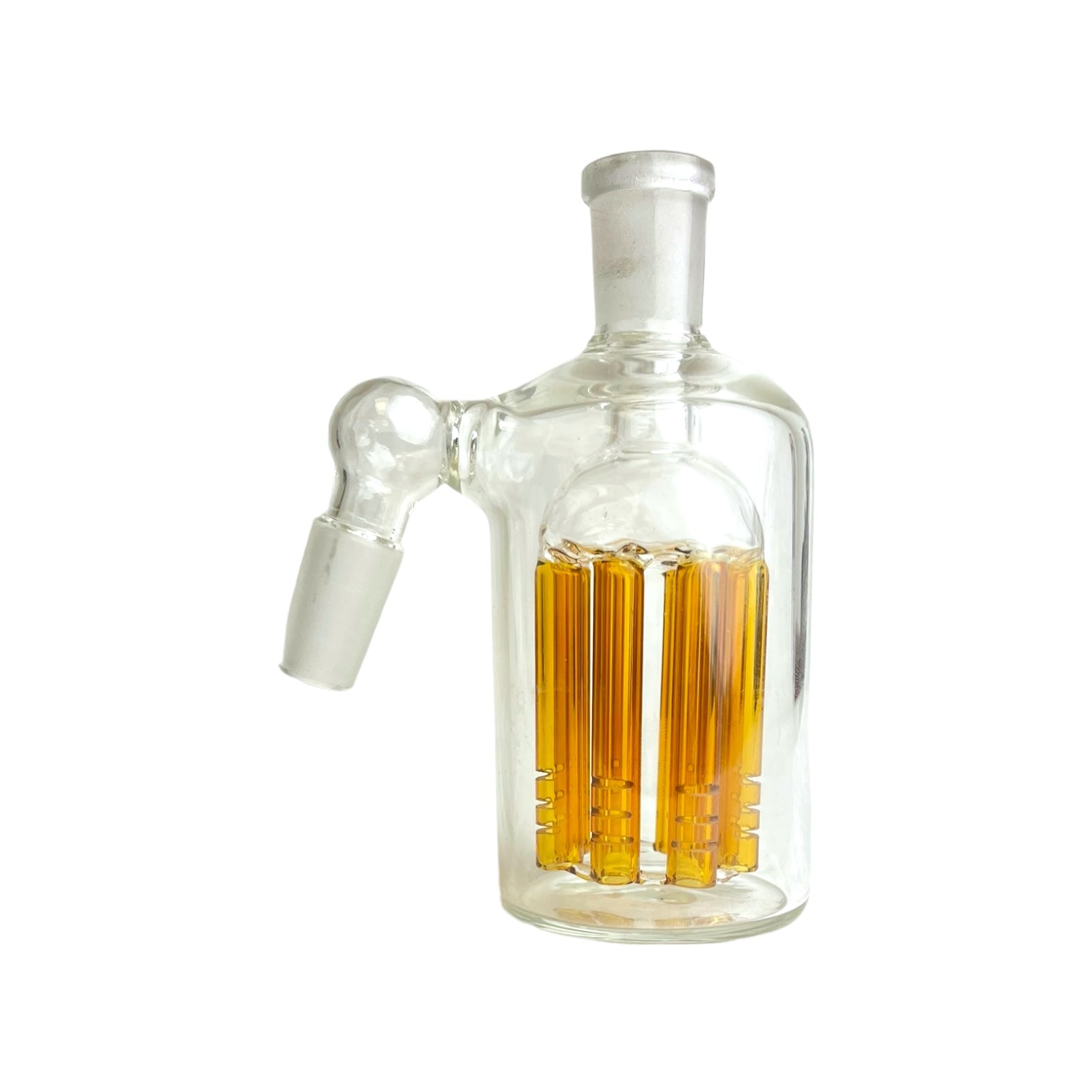 4.5" 8-Arm Tree Glass Ash Catcher 45 Degree 14mm Small