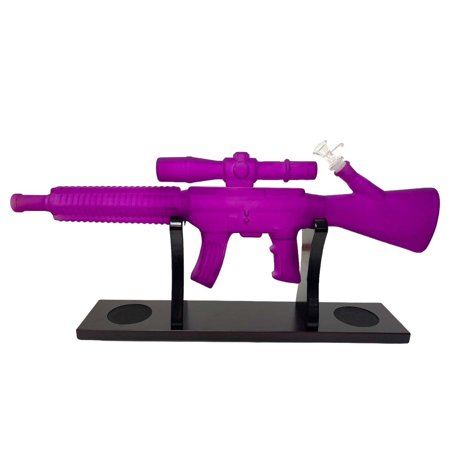 24” Assault Rifle w/ Stand Water Pipe