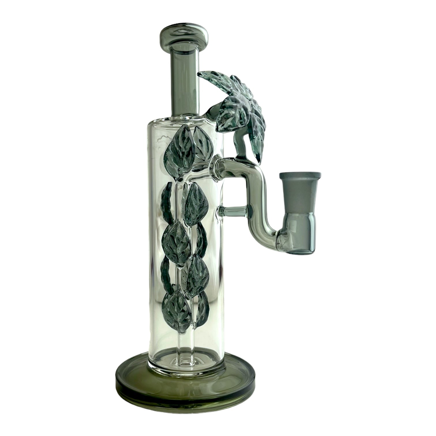 9.5" Leaf Pedals w/ Flower Water Pipe