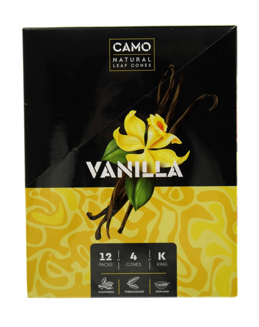 Camo Natural Leaf Cones