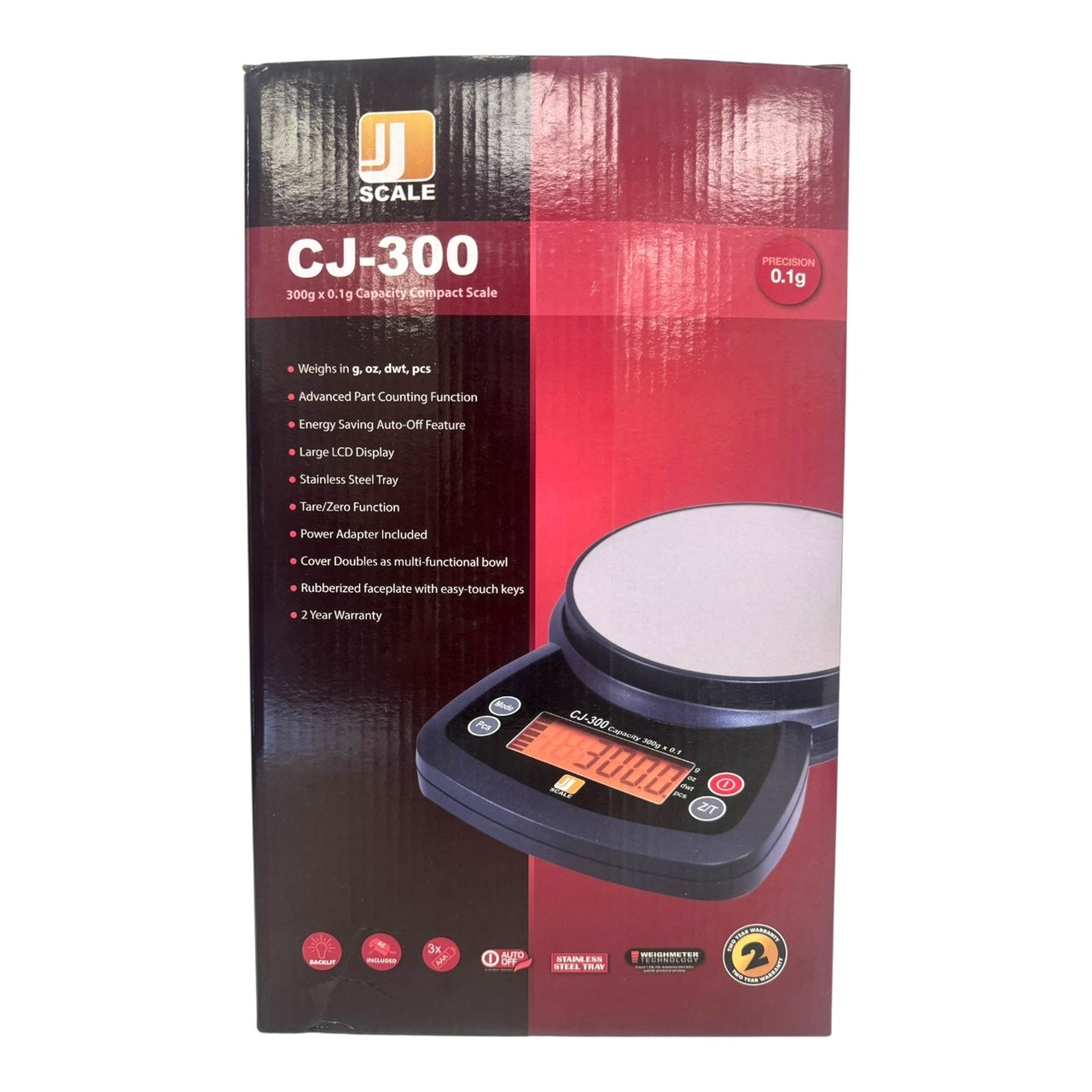 JS Scales CJ-300 Digital Scale
