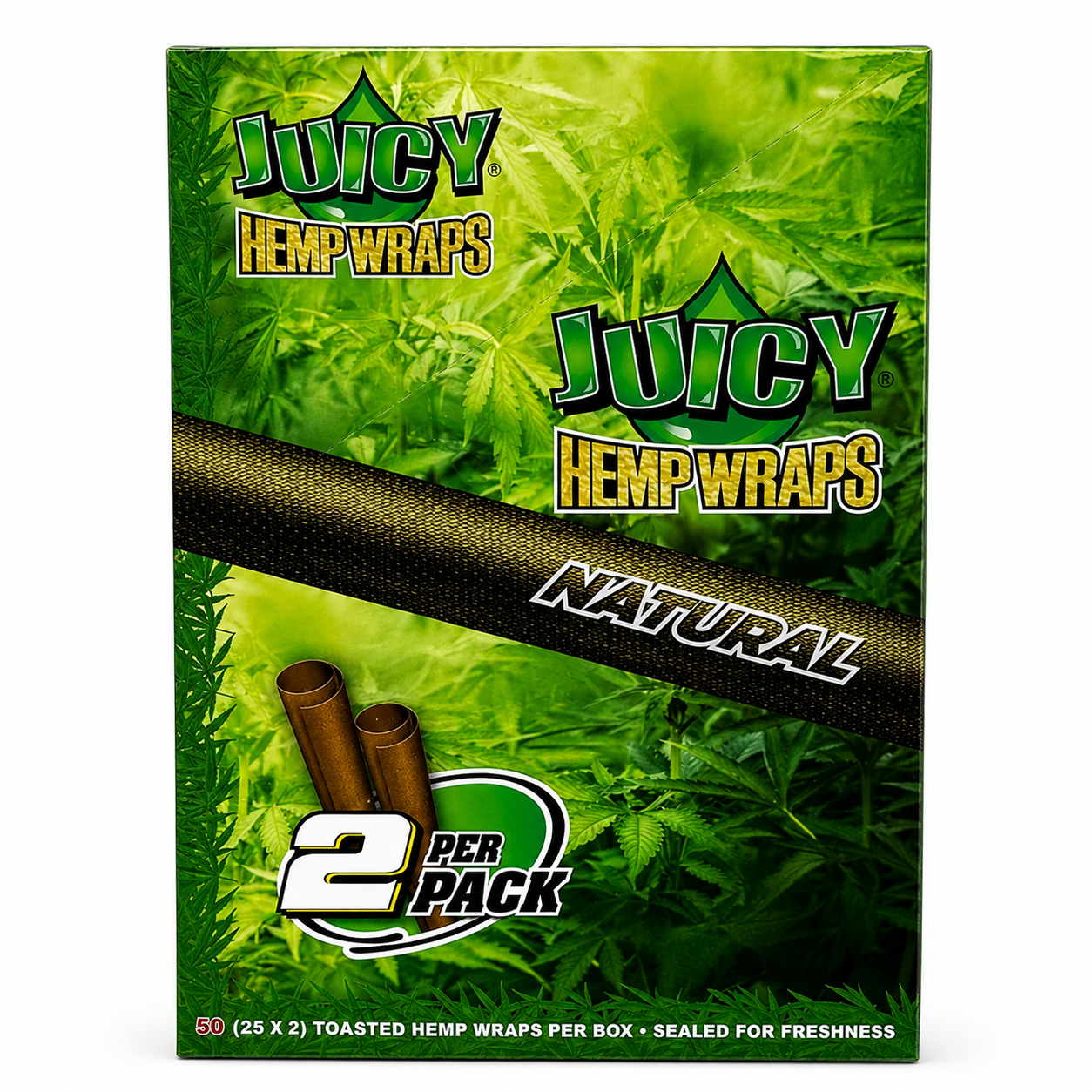 Juicy Hemp Wraps 2pk - 25x2pk Display