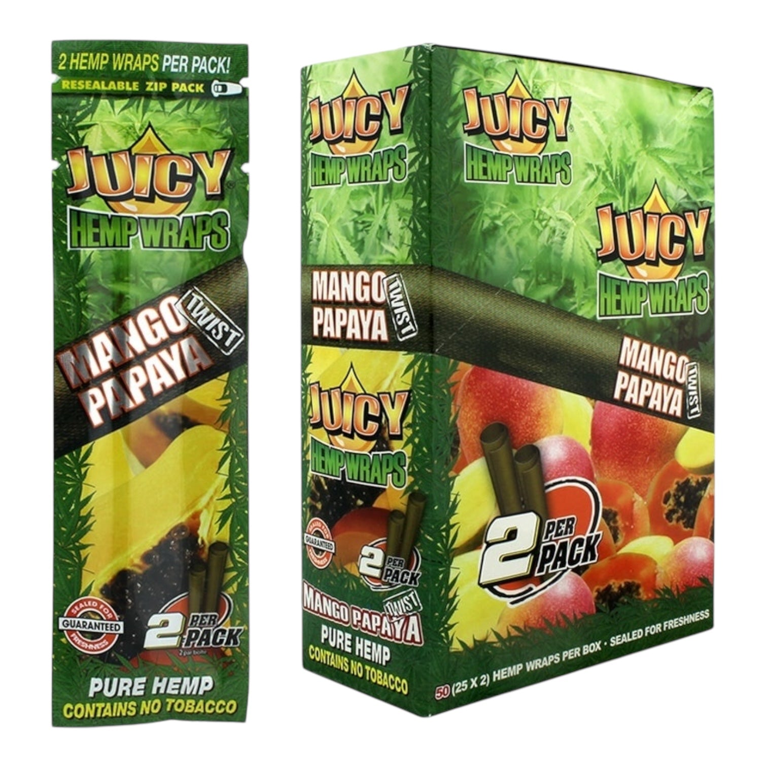 Juicy Hemp Wrap Twist 2pk