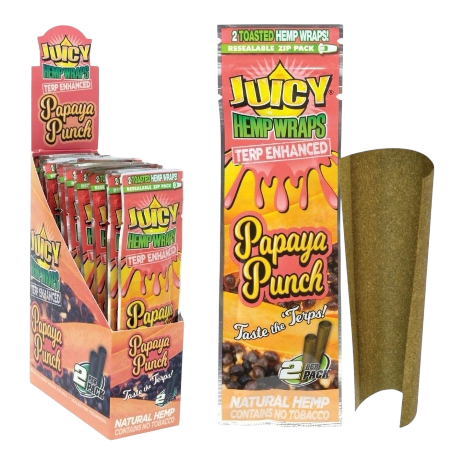 Juicy hemp wraps wholesale