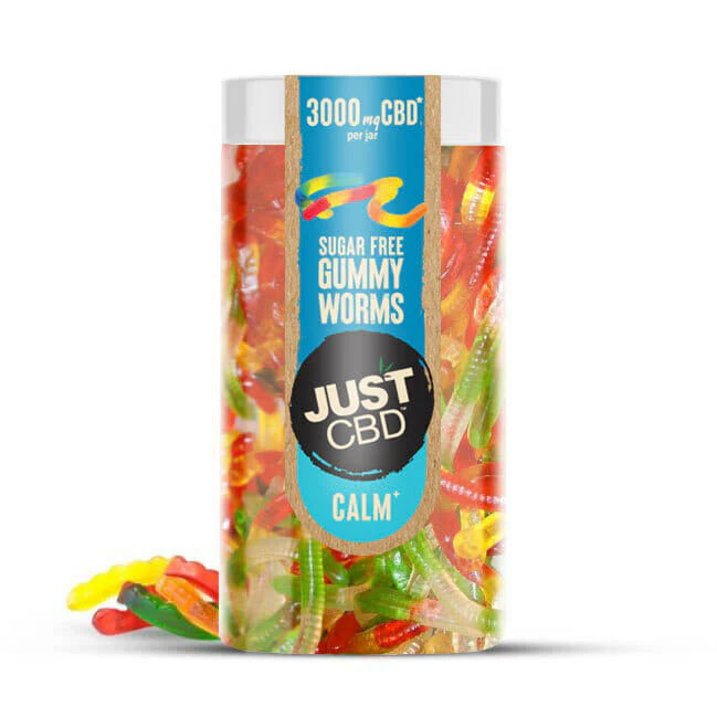 JUST CBD Sugar Free Gummy Worms