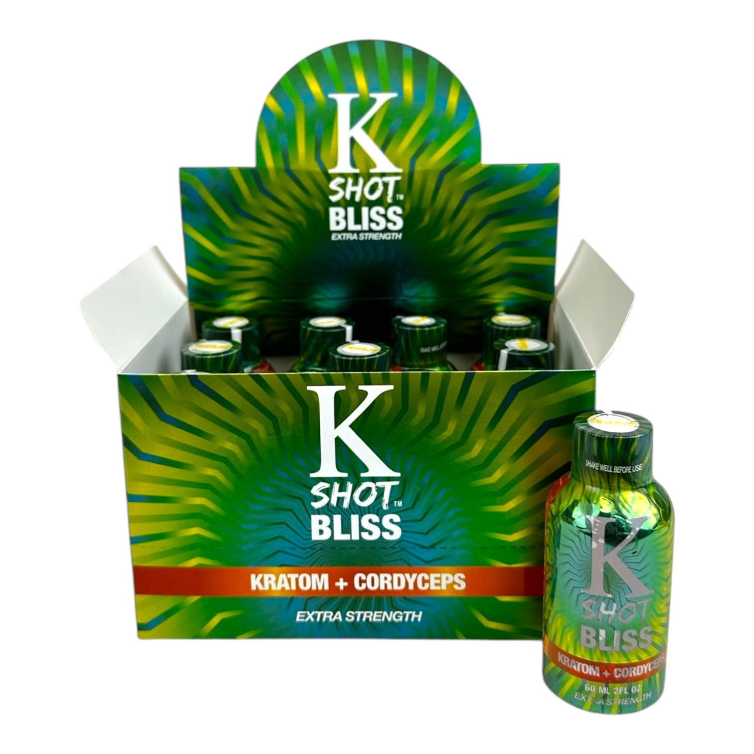 K Shot Bliss 60ml Kratom + Cordyceps