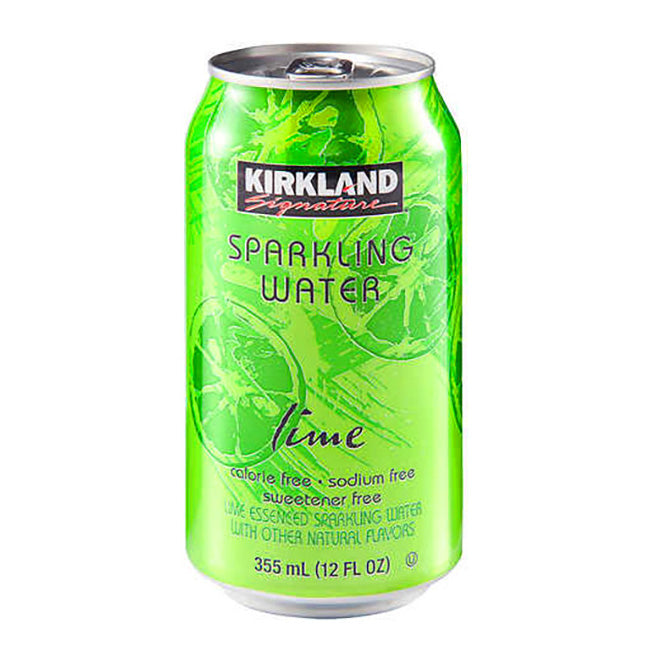 Kirkland Signature Sparkling Water 12oz Safe Can at wholesale price