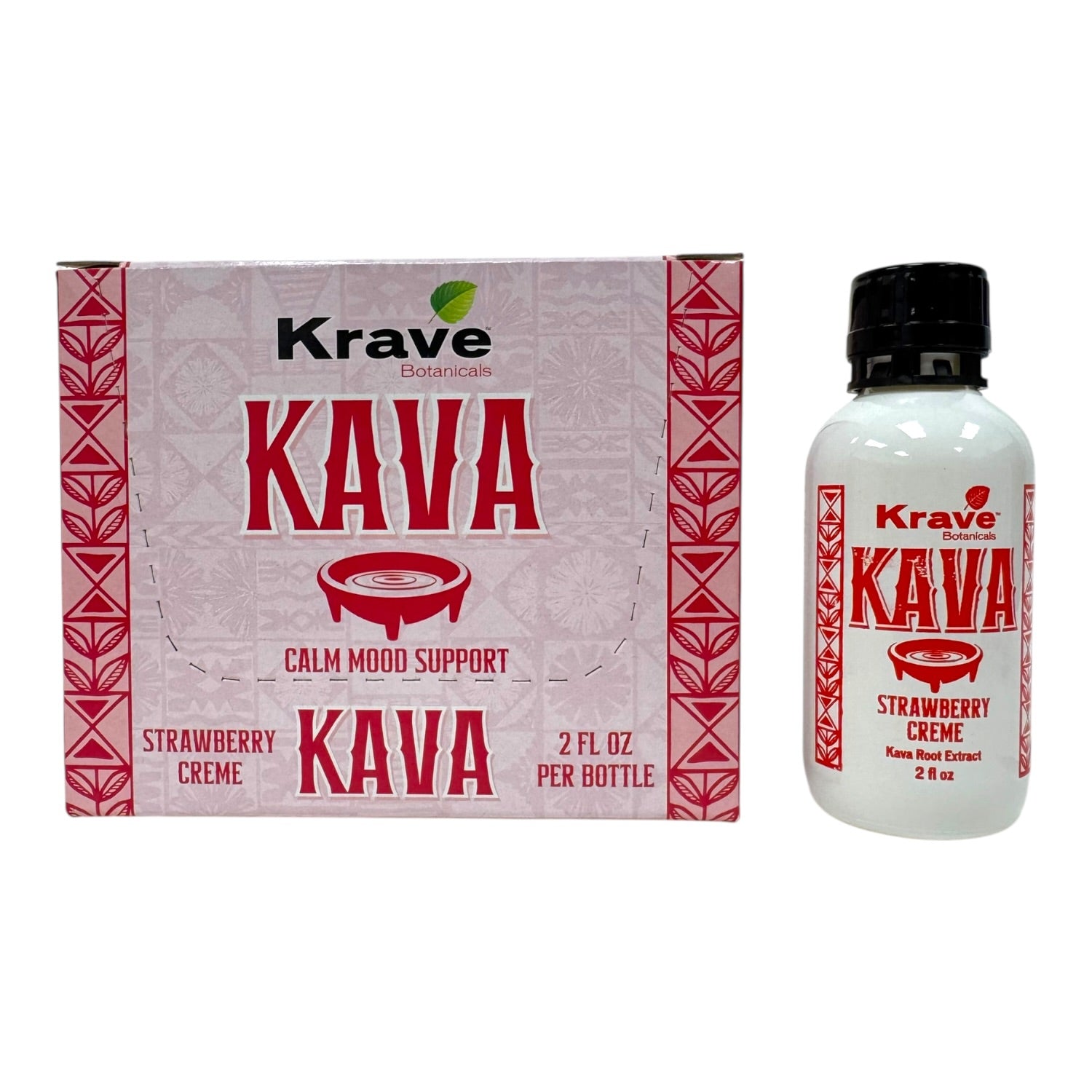 Kr Kava Liquid Shots - Botanical Blend 2 fl oz (12pcs/Display)