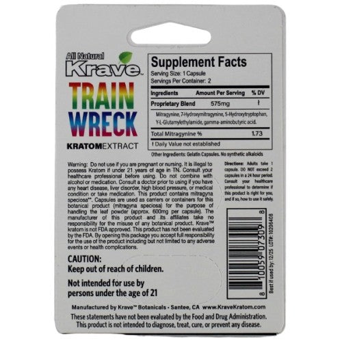 Krave Kratom Extract Liquid Shots (12pcs/Display)