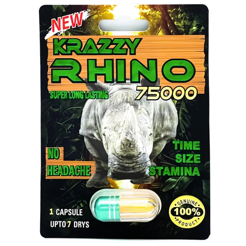 Krazzy Rhino 75000 (Capsules)