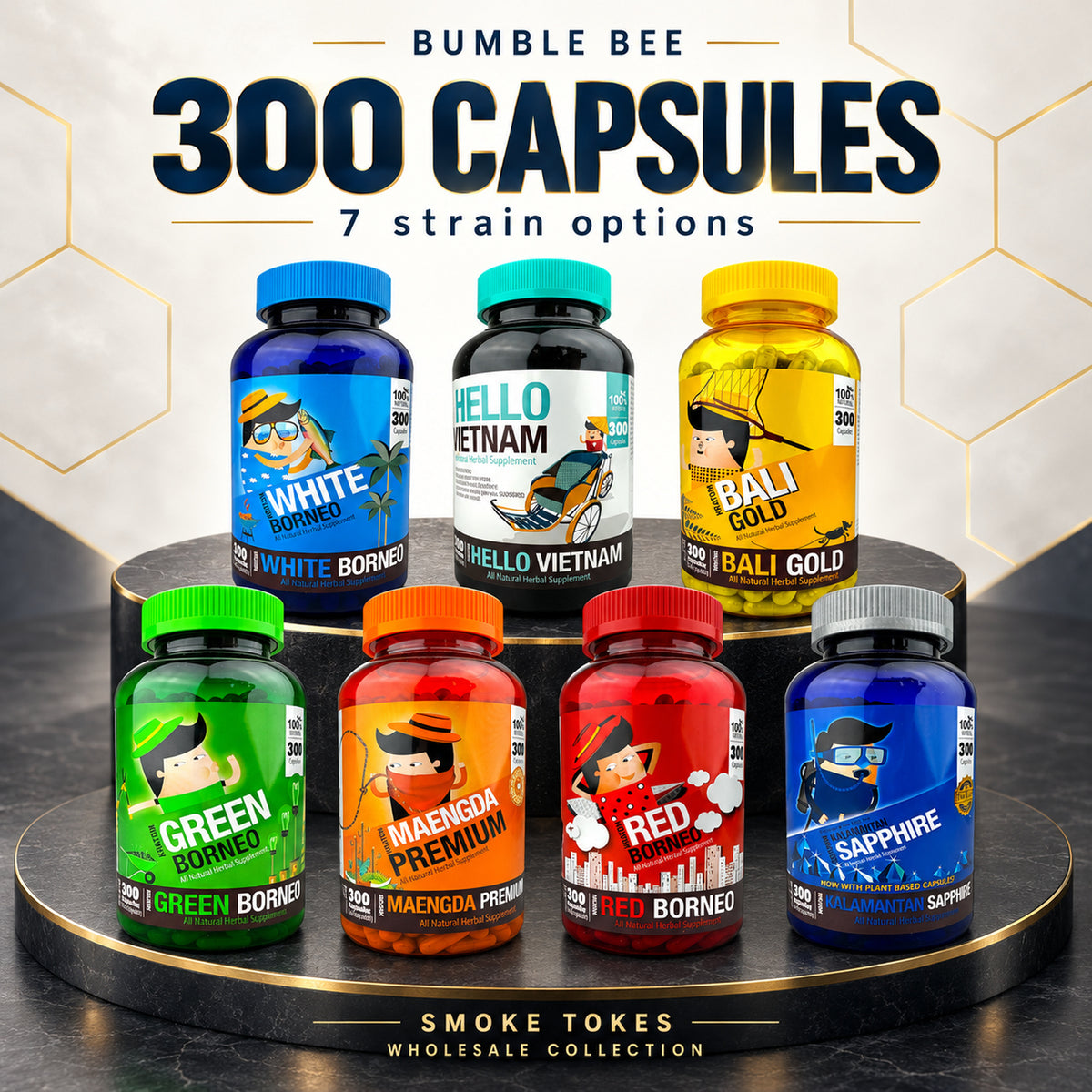 Bumble Bee - 300 Caps