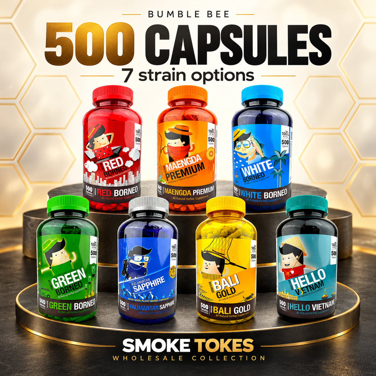 Bumble Bee - 500 Caps