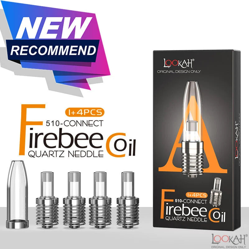 Lookah Firebee 510 Thread Quartz Coil