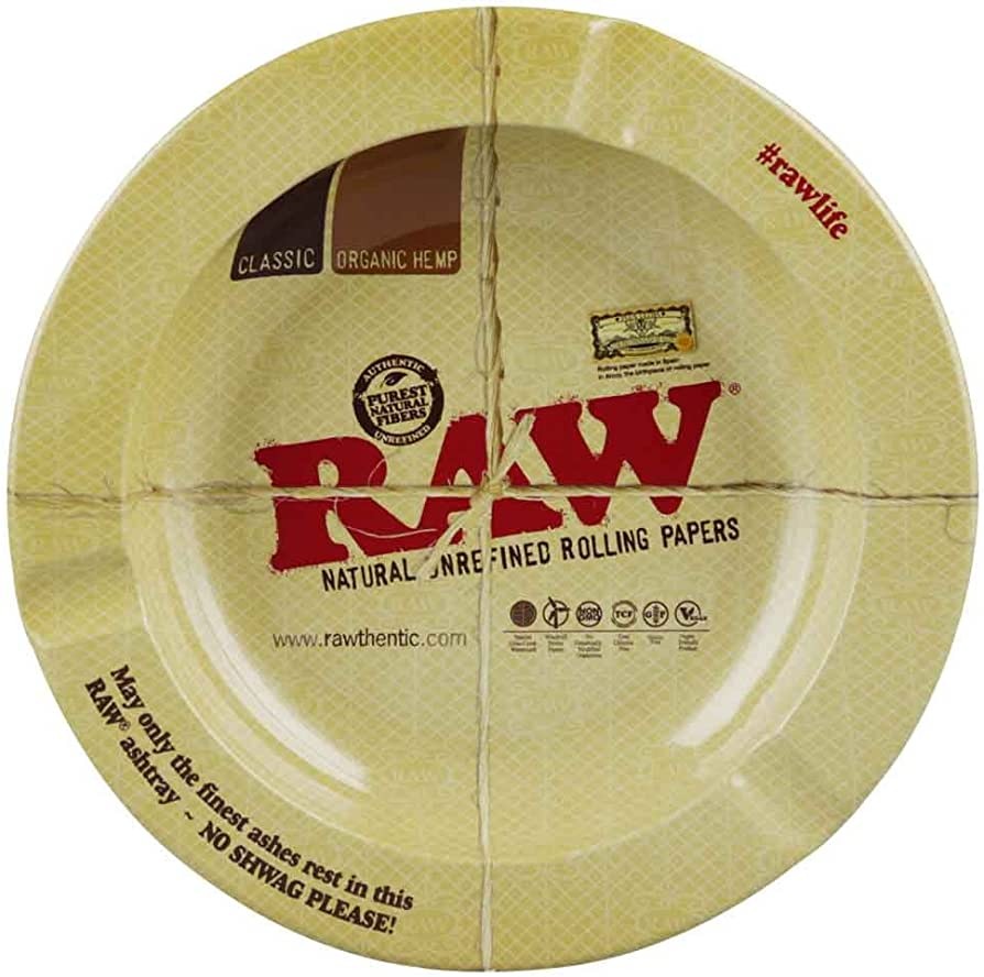 RAW Metal Small Ashtray Round "5.5