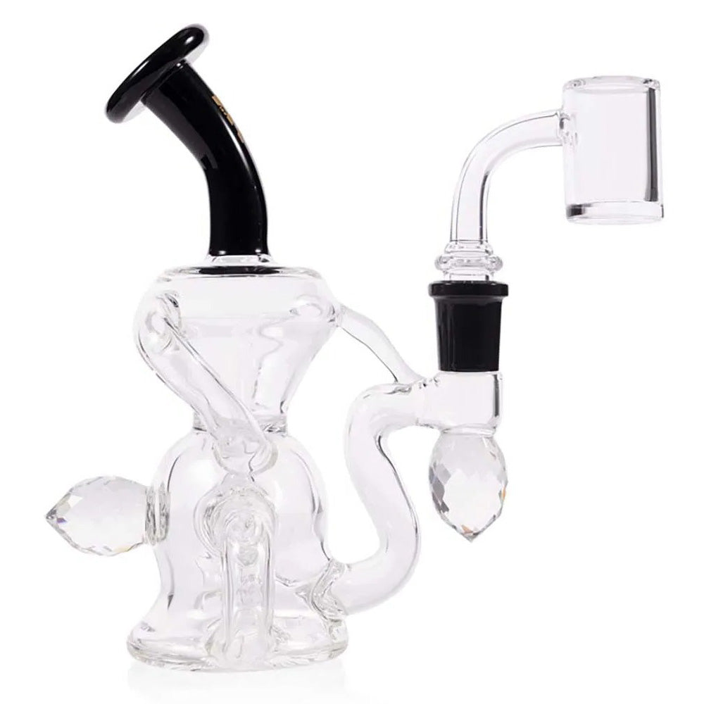 MK111 – 6” MK100 Mini Crystal Recycler by MK 100 Glass