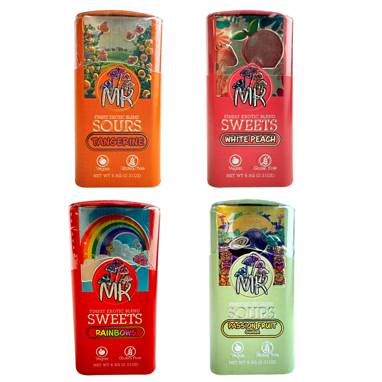 MK Magic Blends Sours/Sweets 4G Mints